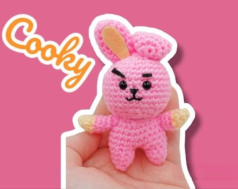 BTS Bt21 Cooky Amigurumi crochet