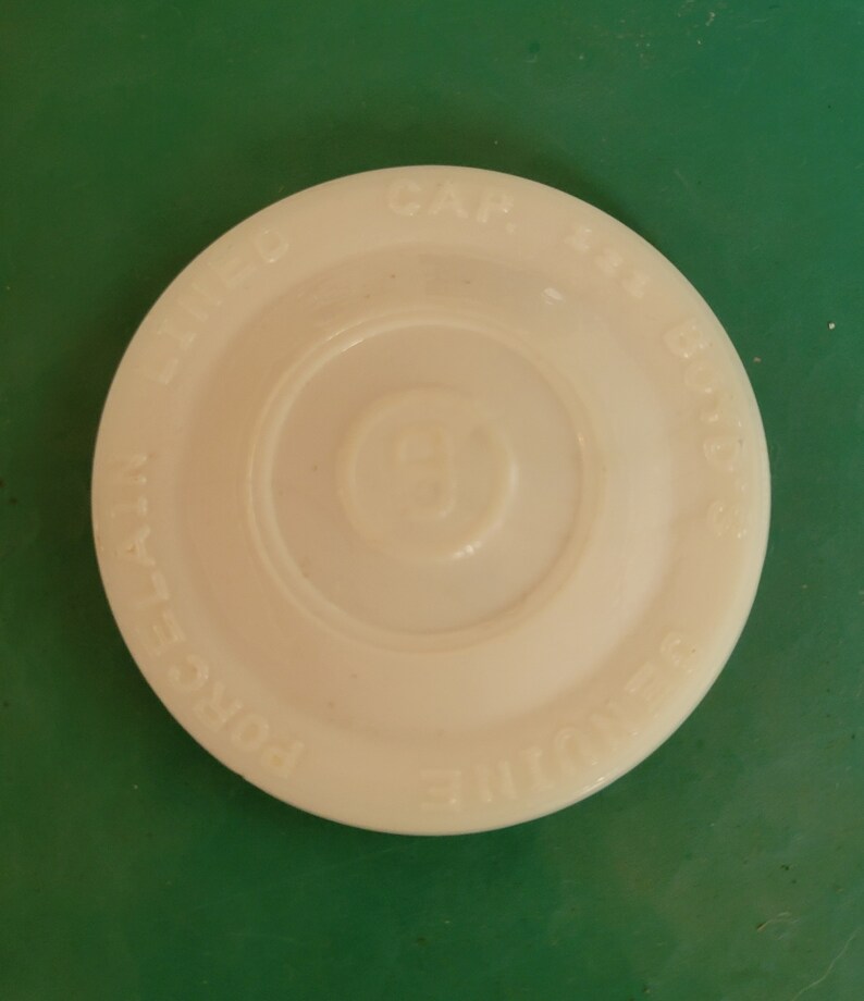 Vintage Glass Canning Jar Lids Etsy