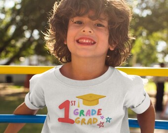 1st Grade Graduation Child Kid Grad Tee Shirt