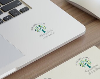 Occupational Therapist OT Fun Stickers, college, PT, friend, gift, crafts, birthday, stickers, funny stickers, laptop stickers, water bottle
