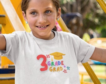 3rd Grade Graduation Child Kid Grad Tee Shirt