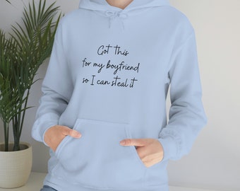 Uniek Steel de Sweatshirt Hoodie van mijn vriend, vriendinnen, T-shirt, T-shirt, Cadeau, Tiener, Mannen, Vrouwen