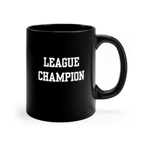 Funny Football Baseball Coffee Cup League Champion Funny for men, women, teens, gamer, unique gift, baseball, basketball 11oz Mug