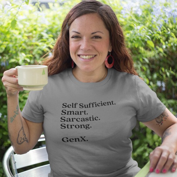Women's GenX Funny Casual Tee