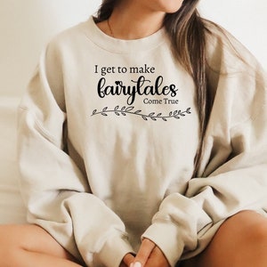 Wedding planner pullover for Wedding coordinator gift for Event planner pullover for Event coordinator gift fairytale