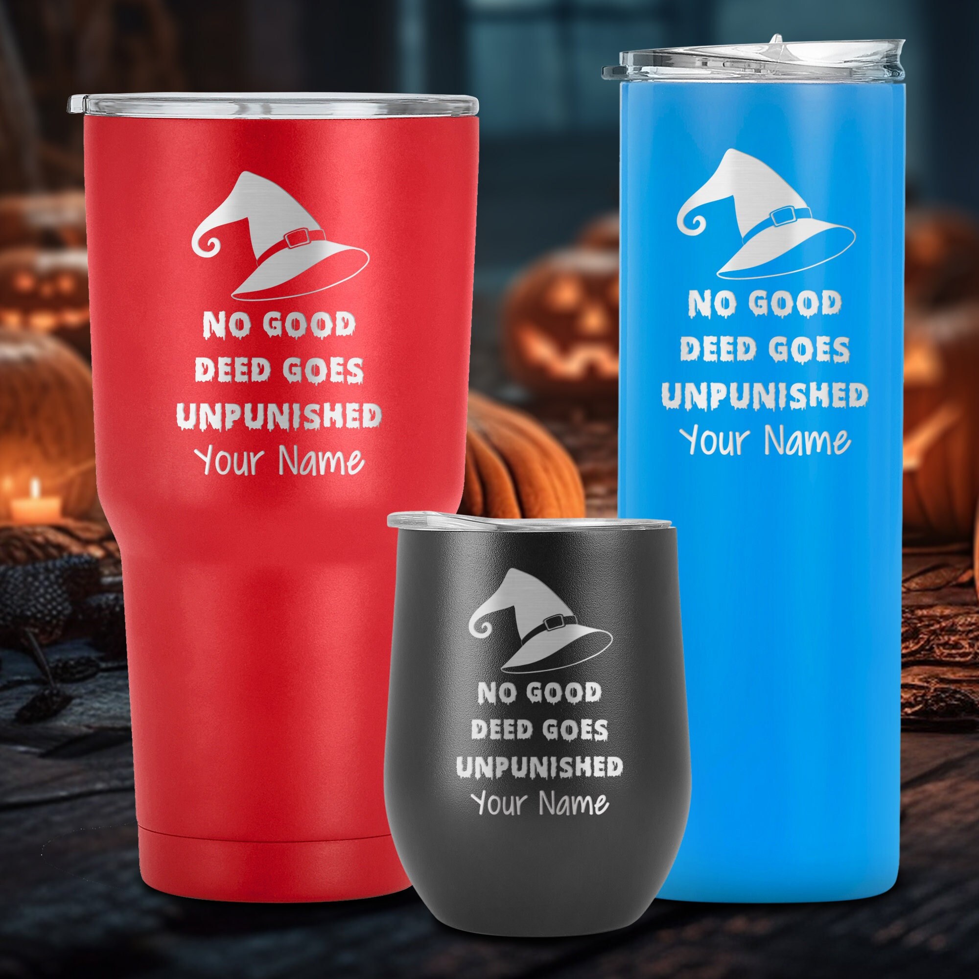 8oz Black No Good Deed Goes Unpunished Flask 8oz Black No Good Deed Goes Unpunished Flask
