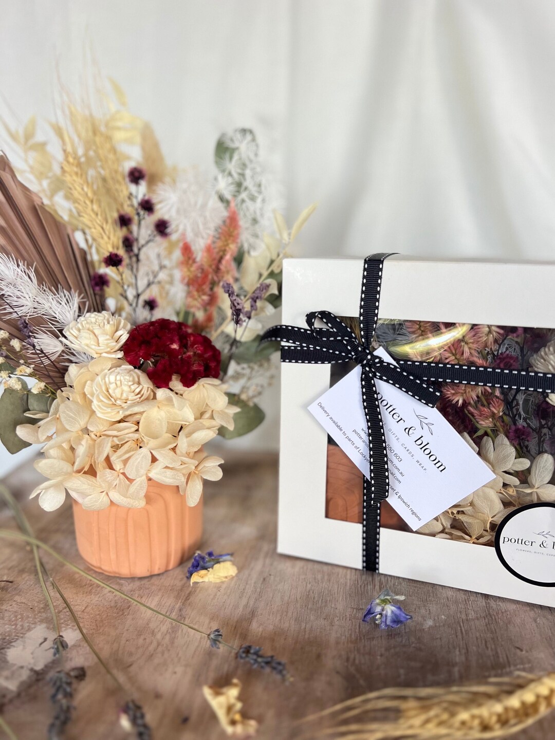 DIY Mini Dried Flower Arranging Kit Etsy Australia