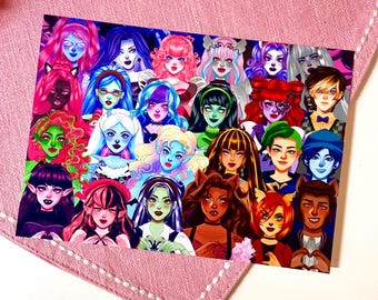 Monster Doll Class Photo 5x7 in prints