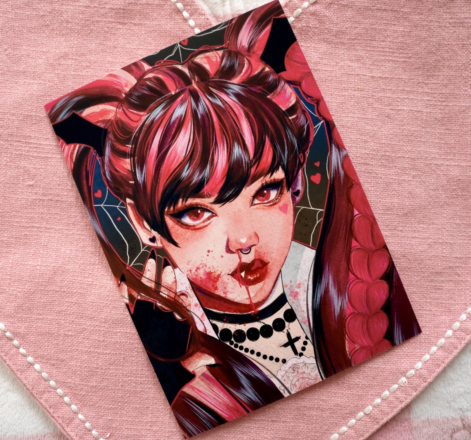 Vampire Girl 5x7 in prints