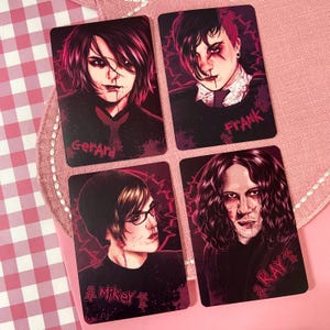 MCR Photocard Stickers