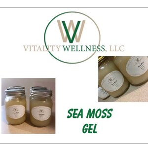 Wild-crafted Organic Sea Moss Gel