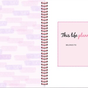 Digitaler Planer/Life Planner, Girly, Pink, Goodnotes Planner, Digitaler Tagesplaner, 2023/2024 Planner, Ipad Planer, That girl day Planner