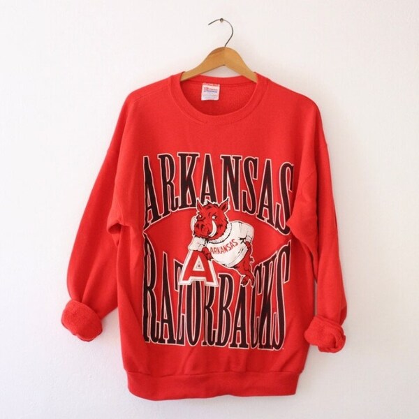 Sweater Razorback Razorbacks - Etsy