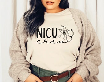 NICU CREW Shirt | NICU Nurse Shirt | Future Nurse Shirt | Rn Shirt | Hospital Crew Shirt | Gifts for Nurses | Group Shirts for Nurses