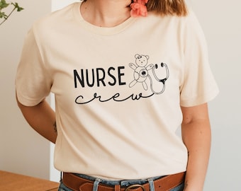 NURSE CREW SHIRT | Rn Shirt | Gifts for Nurses | Group Shirts for Nurses | One-Of-A-Kind Nurse | School Nurse Shirt
