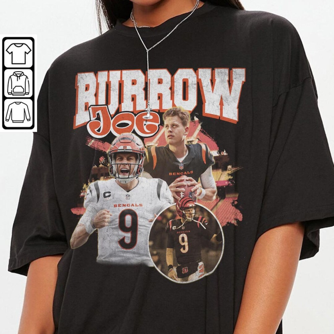 Joe Burrow Shirt V1 Joe Burrow Tee Joe Burrow Football Etsy