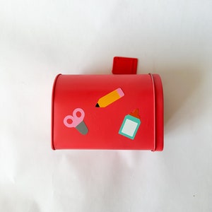 Personalisierte Lehrer Mailbox, Lehrer Dankeschön Geschenk, Lehrer Urlaub Weihnachtsgeschenk, Lehrer Jahresende Party Geschenk