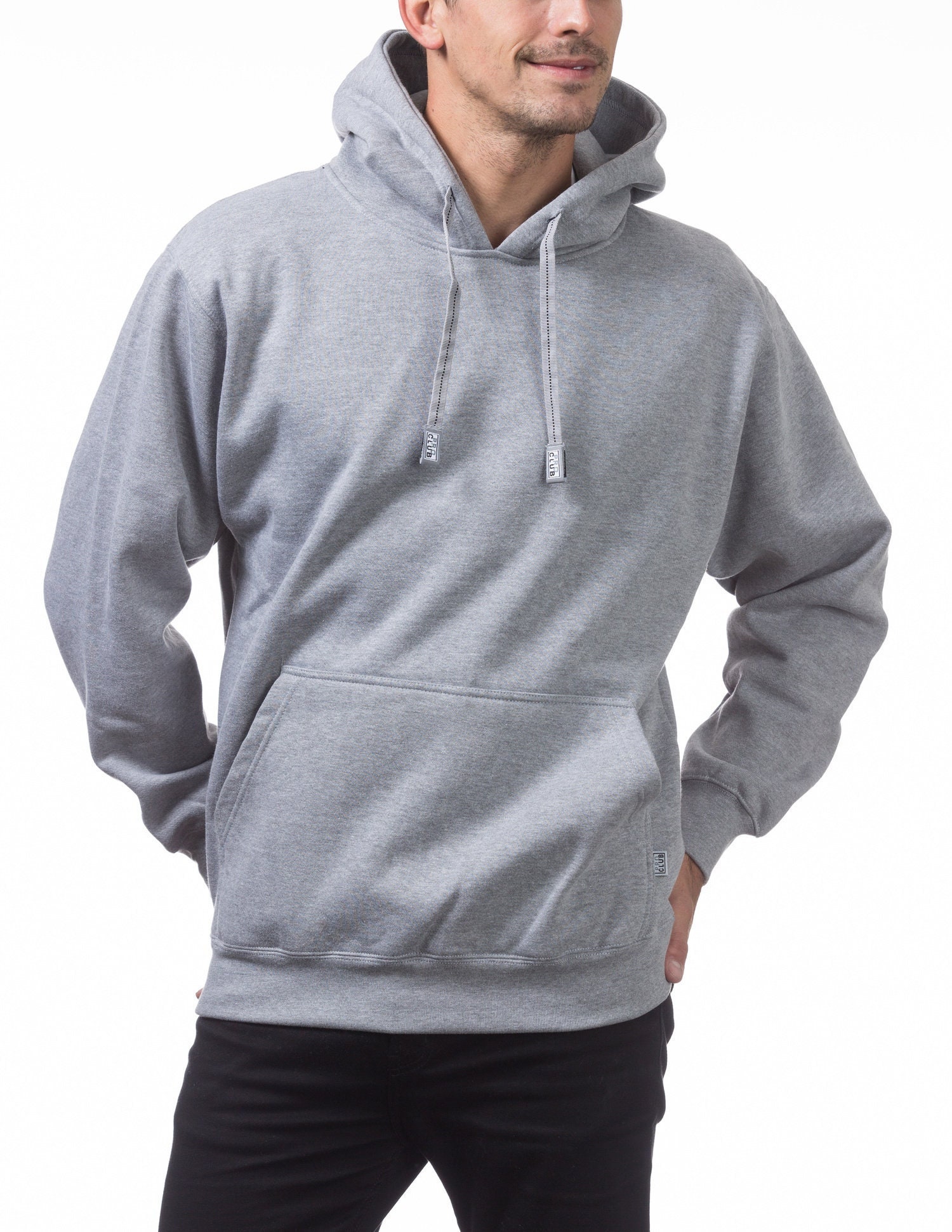 Pro Club Men's XL Heather Gray Heavy Weight Pullover - Etsy