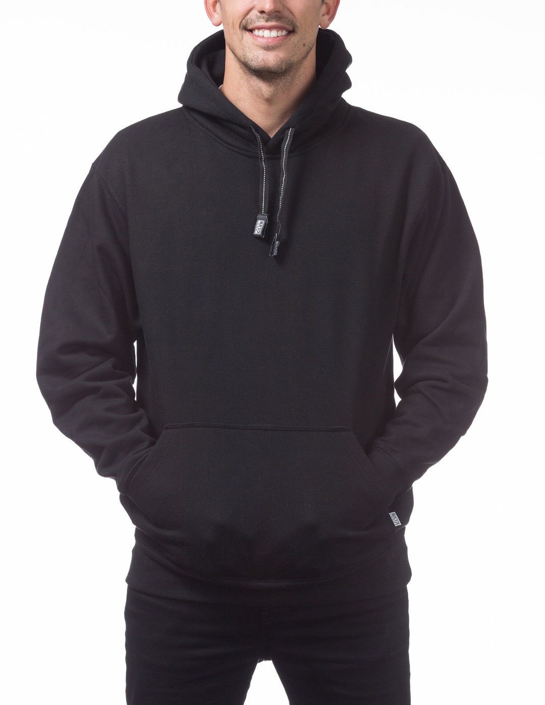 Pro Club Men's Medium Black Heavy Weight Pullover Hoodie - Etsy Singapore
