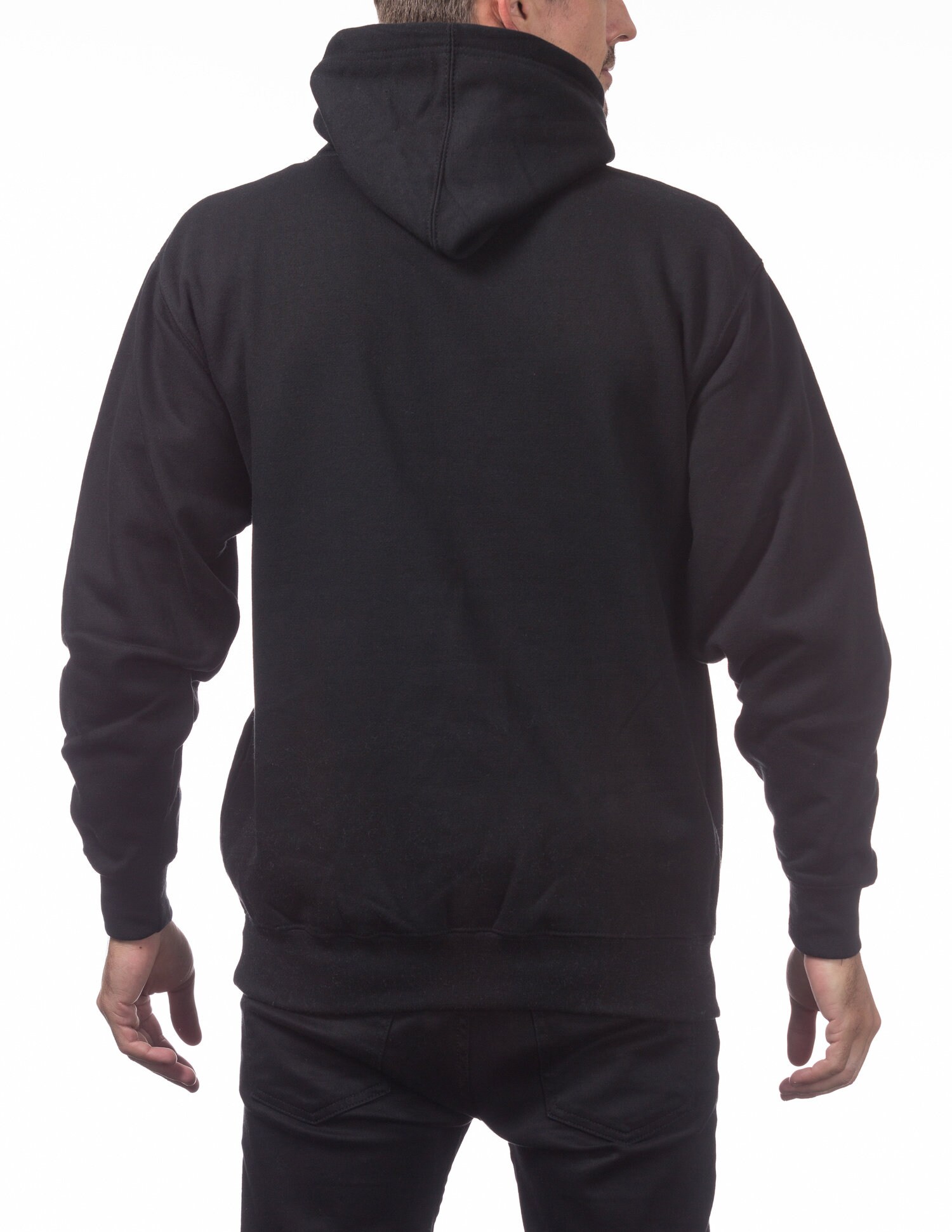 Pro Club Men's Heavyweight Logo Pullover Hoodie