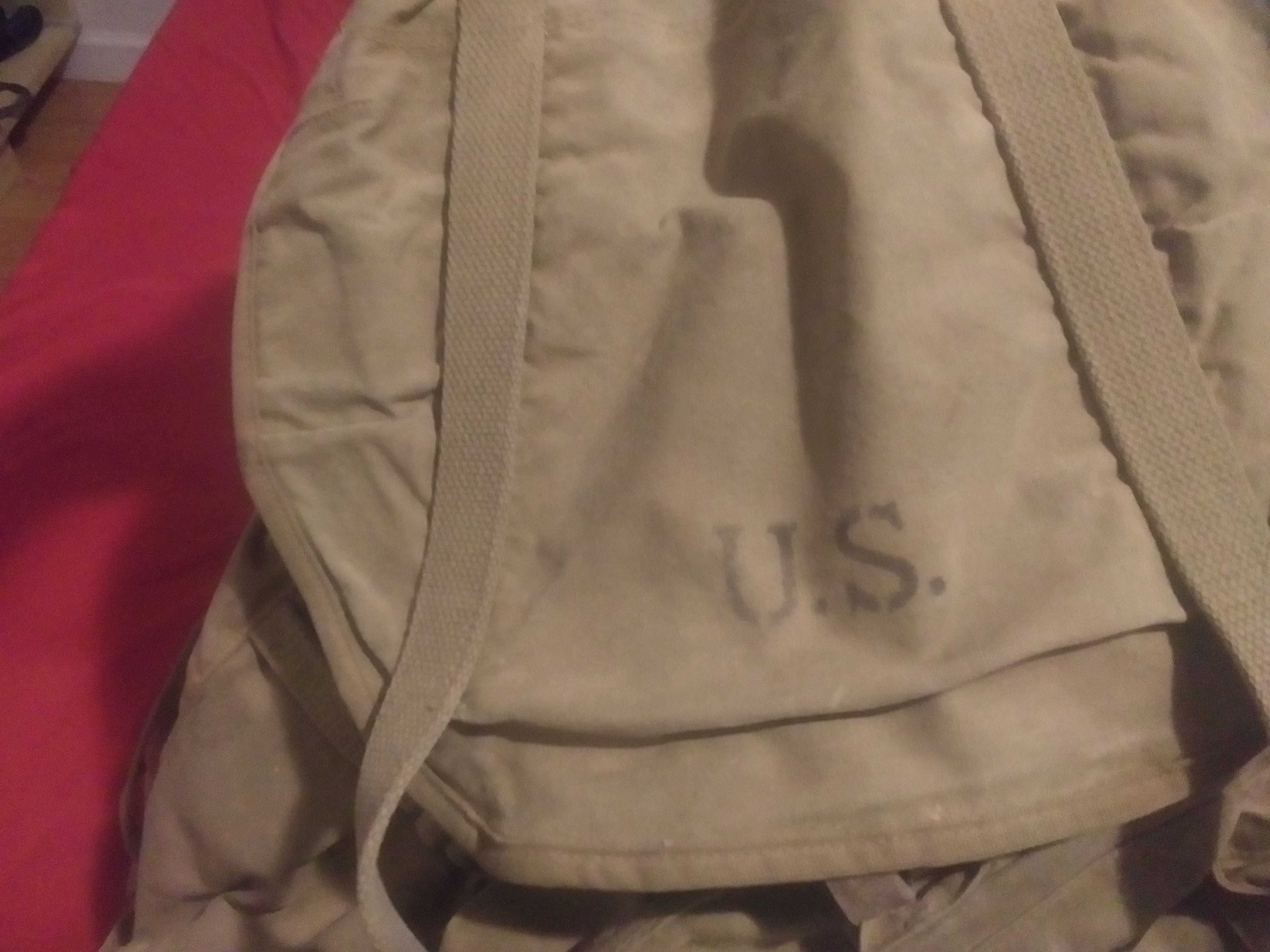 U.S. Army WWII Rucksack With Metal Frame Used - Etsy