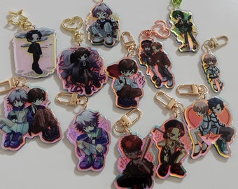 B GRADE keychains