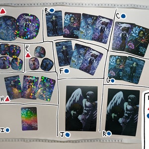 B grade stickers/prints (please see description!)