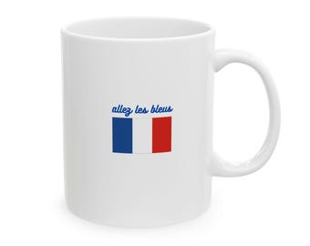 Allez Les Bleus - Französische Sportfans - Keramiktasse 11oz, 15oz