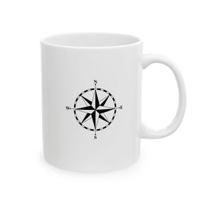 Compass - Ceramic Mug 11oz, 15 oz