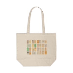 Bibliotheekkaarten - canvas boodschappentas