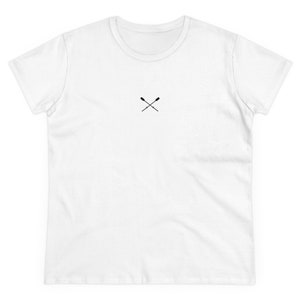 Oars - Rowing - Women&#39;s Midweight Cotton Tee