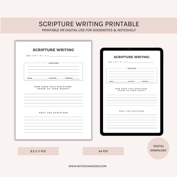 Bible Journaling Printable Bible - Il 600x600.4533151731 Hha9 
