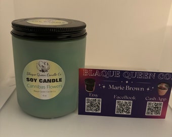 Cannibas Flower Candle
