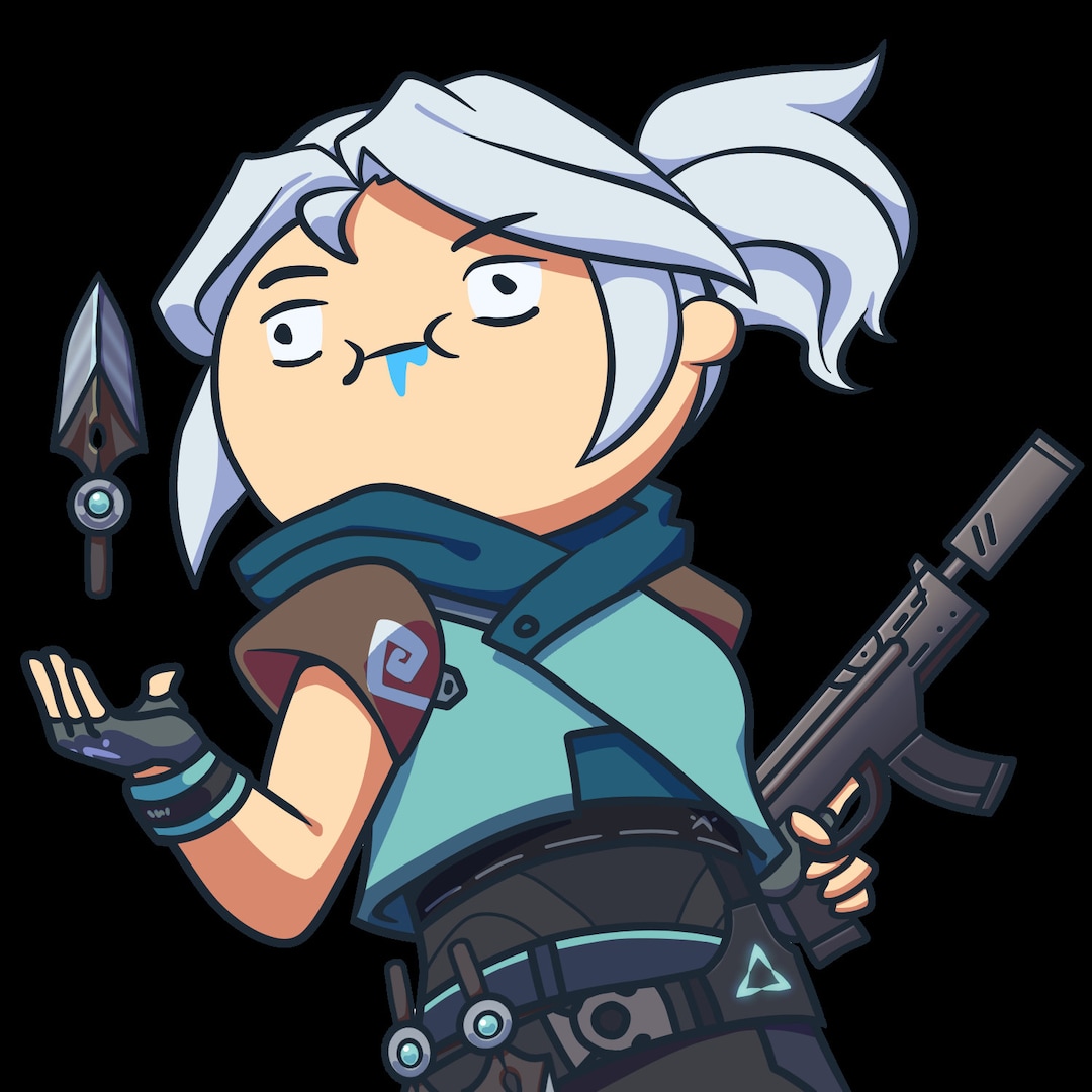 Jett VALORANT PNG - Etsy