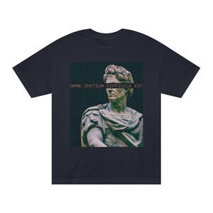 Every Beginning is Difficult - Trendy Fine Art Graphic Tee - Mythology Clothing - Graphic Tee for Men and Women - Classic Stylish Unisex