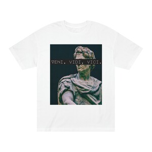 I Came I Saw I Conquered - Artsy Clothes Comfort Color T Shirt - Mythology Clothing - Graphic Tee for Men for Women - Classic Stylish Unisex