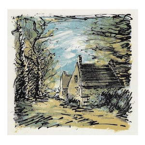 Original Color Lithograph by MAURICE DE VLAMINCK from “Haute Folie”