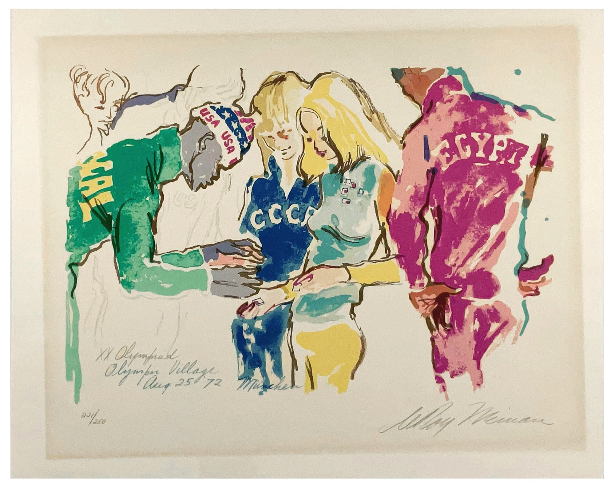 Leroy Neiman Signed and Numbered - Etsy