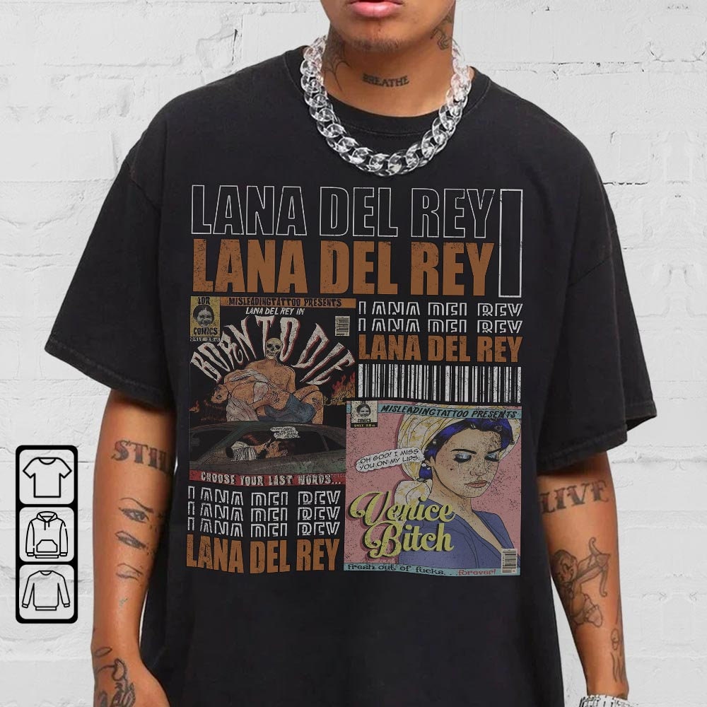 Discover Lana Del Rey T-Shirt, Lana Del Rey Fanart Shirt, Lana Del Rey 2023 T-Shirt