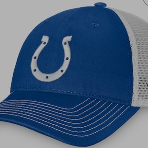 Indianapolis colts football trucker hat