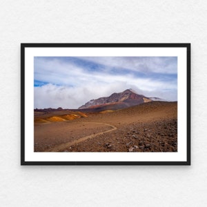 Fine Art Photography Print - Hiking through Haleakala - Hawaii Wall Art - Maui Landscape - Framed or Unframed