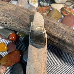 Natural stone brooch - rock pin/hat pin/bag pin/purse pin/scarf pin/coat brooch/sweater brooch/rock accessory/teacher gift/rock lover gift