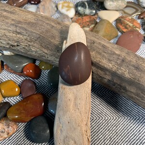 Natural stone brooch - rock pin/hat pin/bag pin/purse pin/scarf pin/coat brooch/sweater brooch/rock accessory/teacher gift/rock lover gift