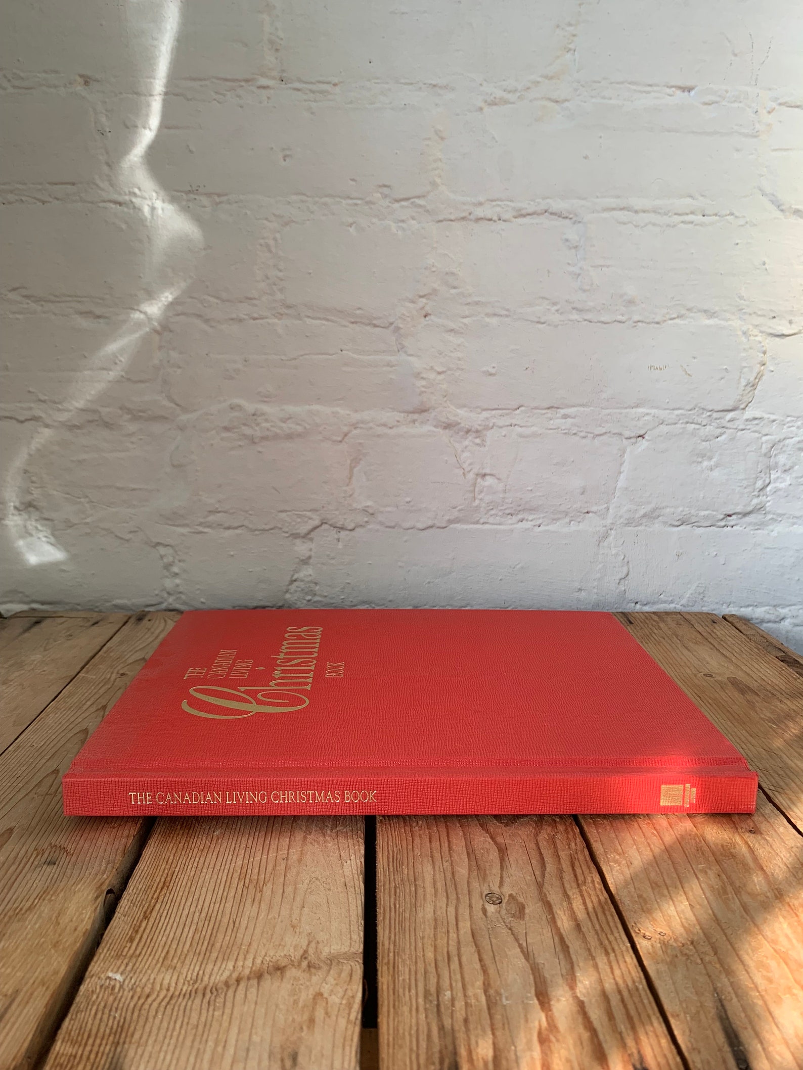 Coffee Table Book Red/gold the Canadian Living Christmas Etsy Canada