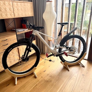 Vloerfietsenrek, Fietshanger, Ondersteuning, Eenvoudige fietsenstandaard, Fietscadeau, Fiets, Fietsenwinkel, Fietsuitrusting, Fietsaccessoires
