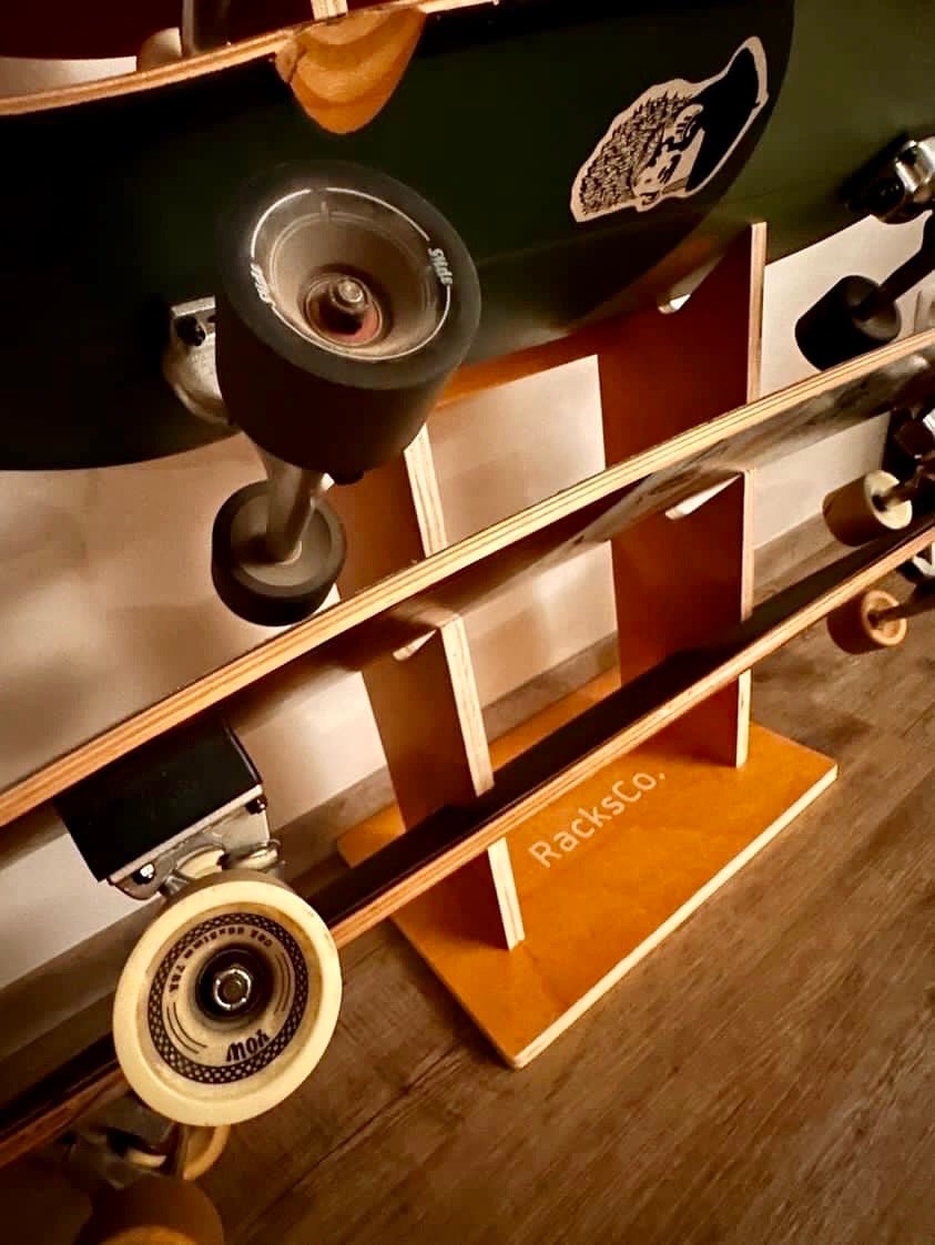 Speed Skates Racks Vertical 7 Skate Rack, Skate Hanger, Support, Multiple Skateboard Stand ...