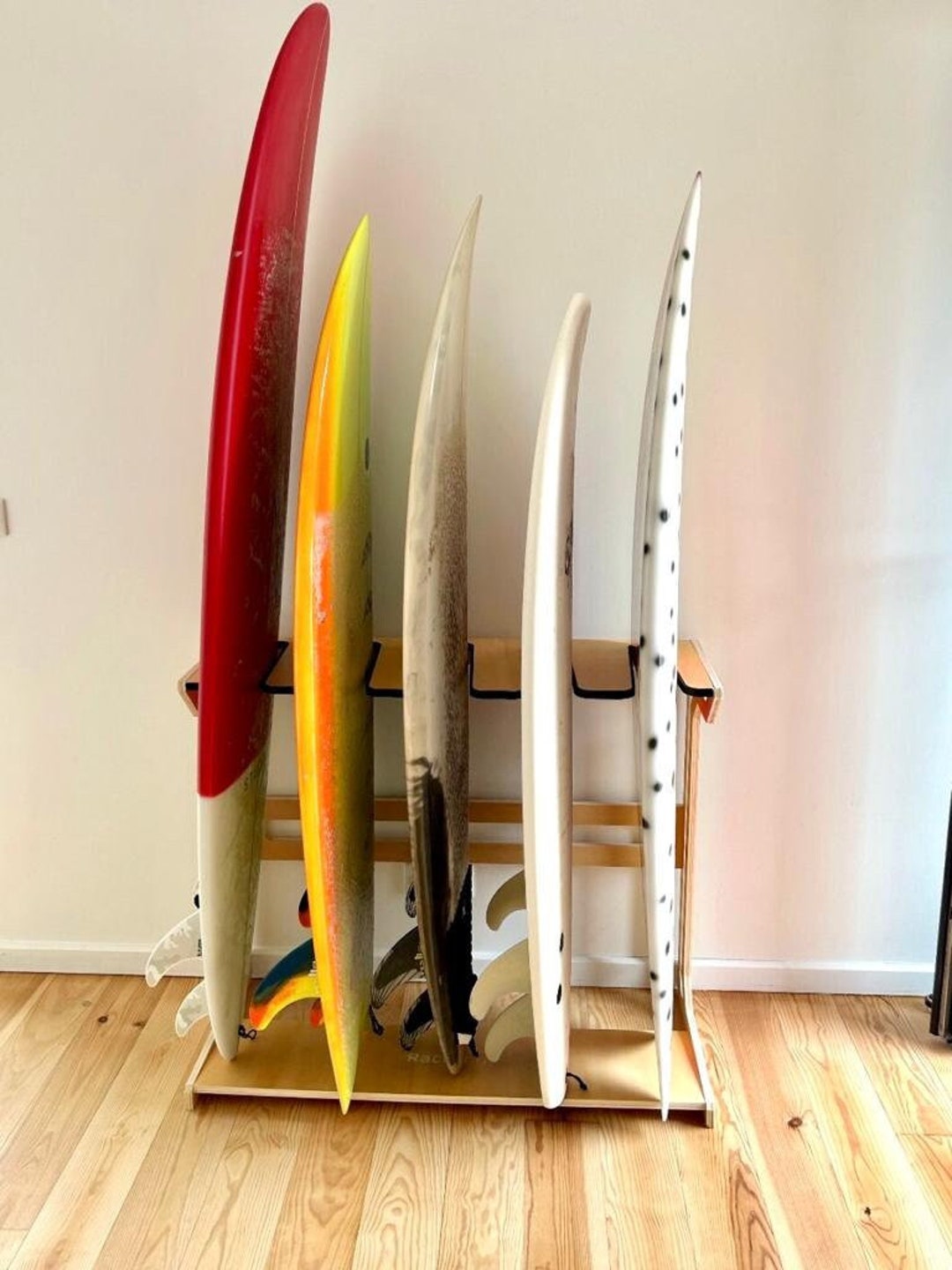 Vertical Surf Rack, Surf Hanger, Multiple Surfboard Stand, Rack for