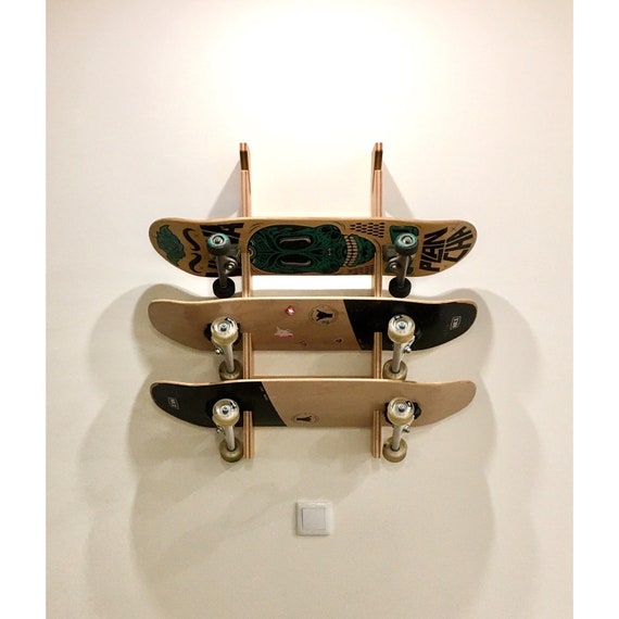 Wall 3 Skate Rack, skate hanger, support, support de skateboard