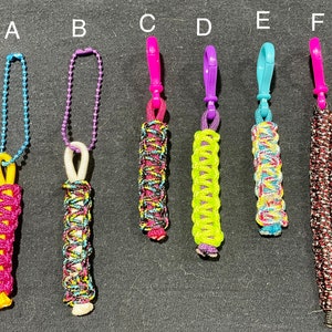 Paracord / / Bunt / Cobra Weave / Langlebig / Wasserdicht / Handgemacht / Schlüsselanhänger / Brauch
