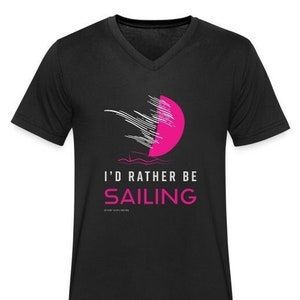 Id rather be sailing Digital Pics SVG/PNG Sailing t-shirts, Cut File and quote vector digital sublimation, wallart, t-shirts, mug, png. image 2